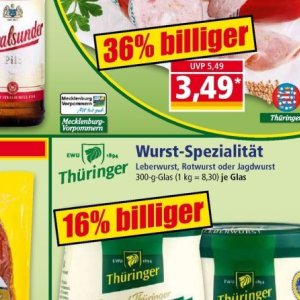 Wurst bei Norma