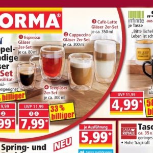 Cappuccino bei Norma