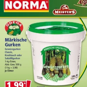 Gurken bei Norma