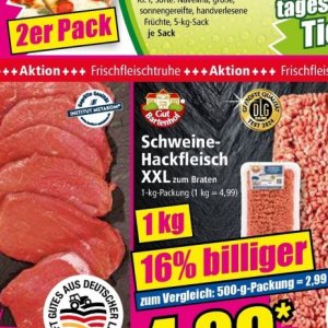 Hackfleisch bei Norma