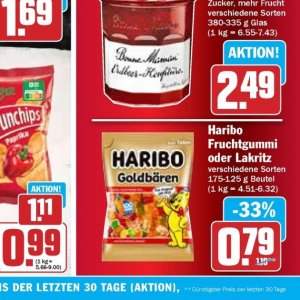 Fruchtgummi bei Hit