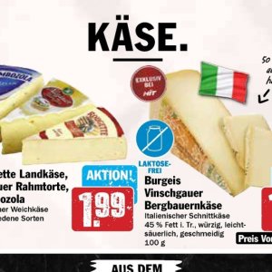 Käse bei Hit