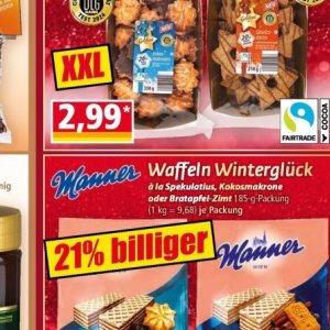 Waffeln bei Norma