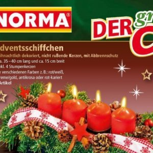 Kerzen bei Norma