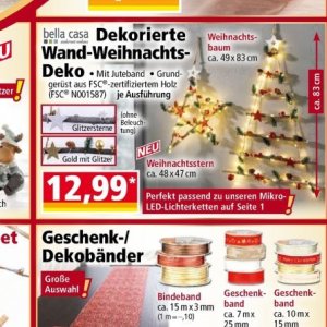 Weihnachtsstern bei Norma