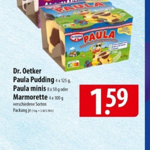 Pudding bei Famila Nord Ost