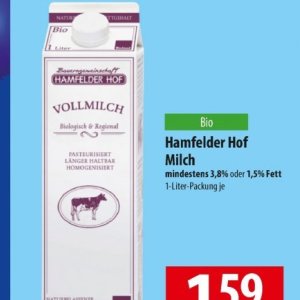 Milch bei Famila Nord Ost