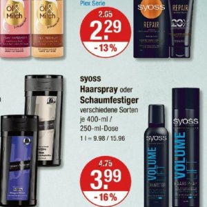 Haarspray bei V-Markt