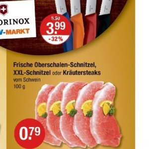 Schnitzel bei V-Markt