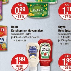 Mayonnaise bei V-Markt