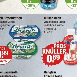 Milch bei V-Markt