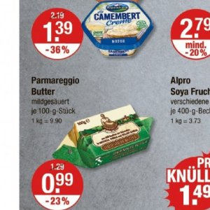 Butter bei V-Markt