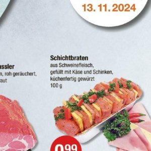 Schweinefleisch bei V-Markt