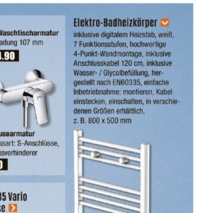 Kabel bei V-Baumarkt