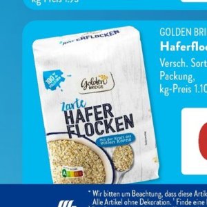 Hafer bei Aldi SÜD