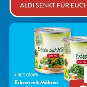 Erbsen bei Aldi SÜD