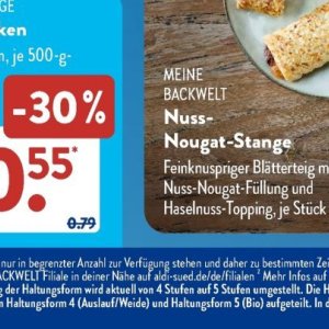 Haselnuss bei Aldi SÜD