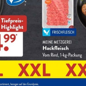 Hackfleisch bei Aldi SÜD