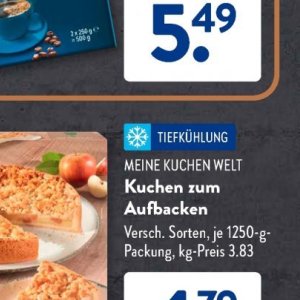 Kuchen bei Aldi SÜD