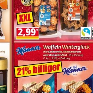 Waffeln bei Norma