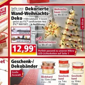 Weihnachtsstern bei Norma