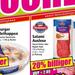 Salami bei Norma