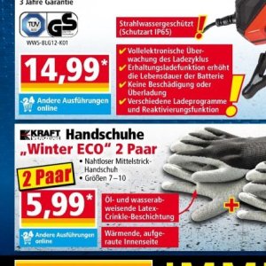 Handschuhe bei Norma