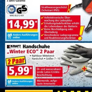 Handschuhe bei Norma