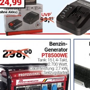 Generatoren bei Centershop