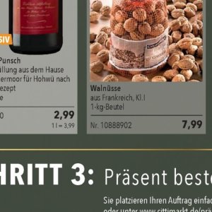 Walnüsse bei Citti Markt