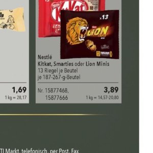 Lion bei Citti Markt