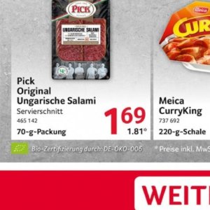 Salami bei Selgros