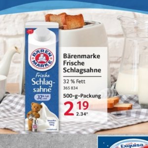 Schlagsahne bei Selgros