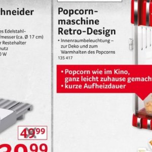 Popcorn bei Selgros