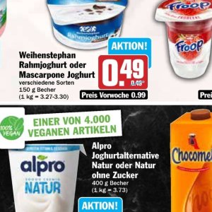 Joghurt ehrmann ehrmann bei Hit