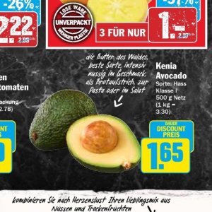 Avocado bei Hit