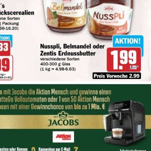 Erdnussbutter bei Hit