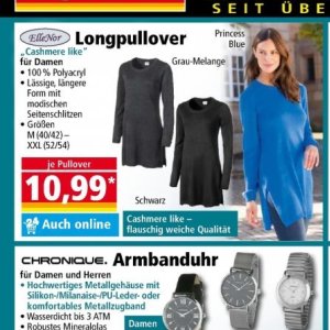 Pullover bei Norma