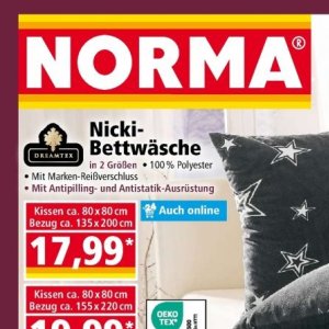 Bettwäsche bei Norma