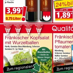 Kopfsalat bei Norma