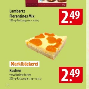 Kuchen bei Famila Nord Ost