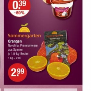 Orangen bei V-Markt