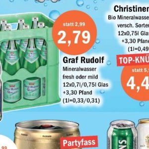 Mineralwasser bei Aktiv Irma