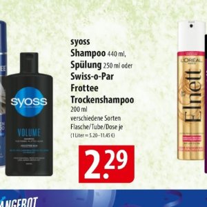 Shampoo bei Famila Nord Ost