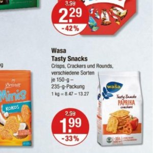 Crackers bei V-Markt