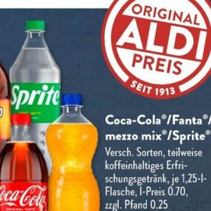 Coca-cola bei Aldi SÜD