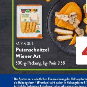 Putenschnitzel bei Aldi SÜD