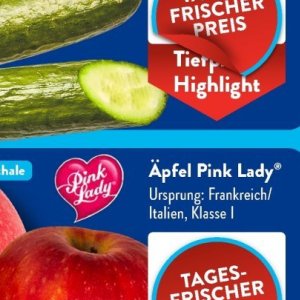 Äpfel bei Aldi SÜD