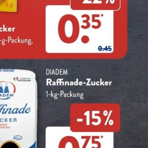 Zucker bei Aldi SÜD