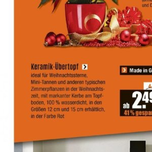 Keramik bei V-Baumarkt